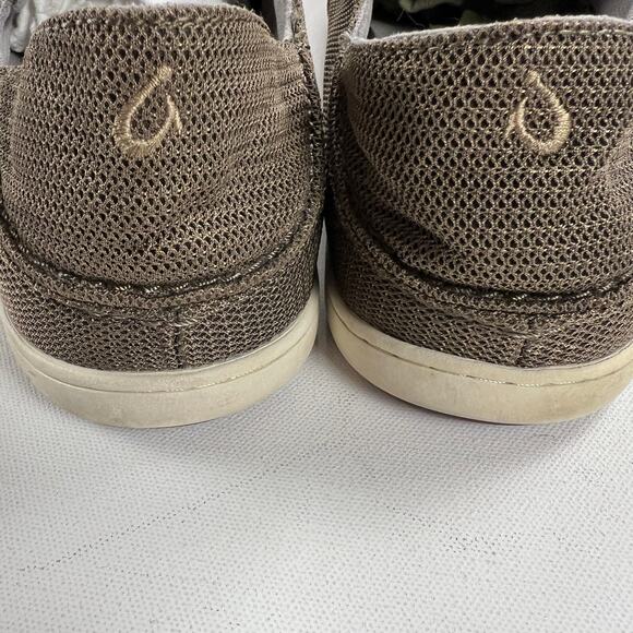 OluKai Nohea Mesh Slip On Shoes Collapsible Heels Mustang/Lime Peel Men Size 11 main image 7